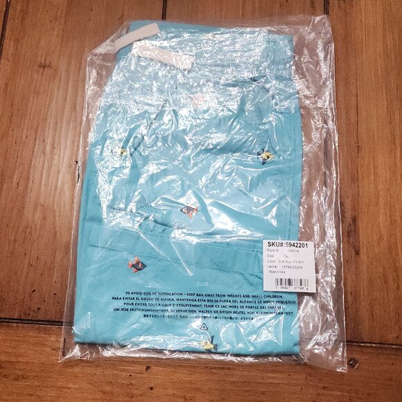 Lands' End Boys Swimming Trunks With Little Fish. Size XL NWT - Picture 4 of 5